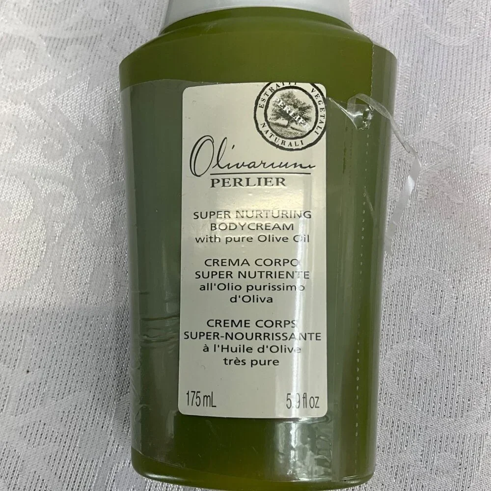 Perlier Olivarium Pure Olive Oil Bath & Shower Cream And Body Cream Set 175ml Ea